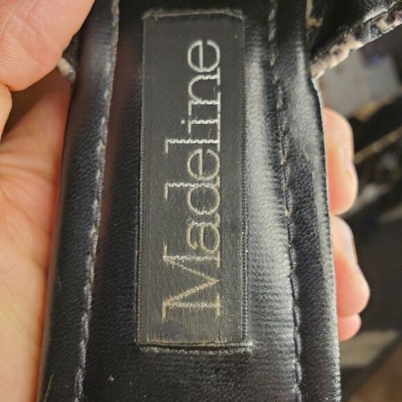 Vintage Madeline snake print lass slip on sandals - Picture 11 of 13